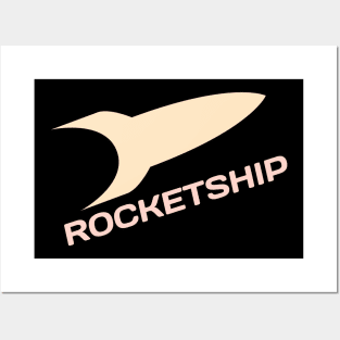 Rocketship Posters and Art